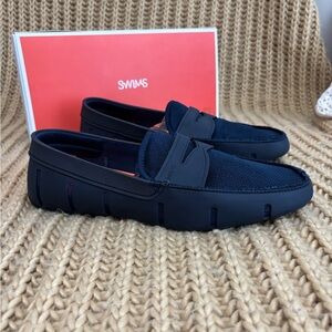 Swims Blue Loafers Slip-On Shoes